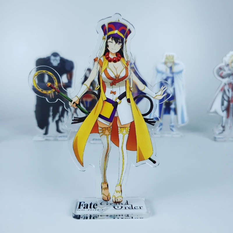 

Хит продаж; Аниме «Игры Fate/Grand для Жанна д 'Арк Okita Souji фигурка на акриловой подставке модель Настольный Декор Коллекция праздничные подарки