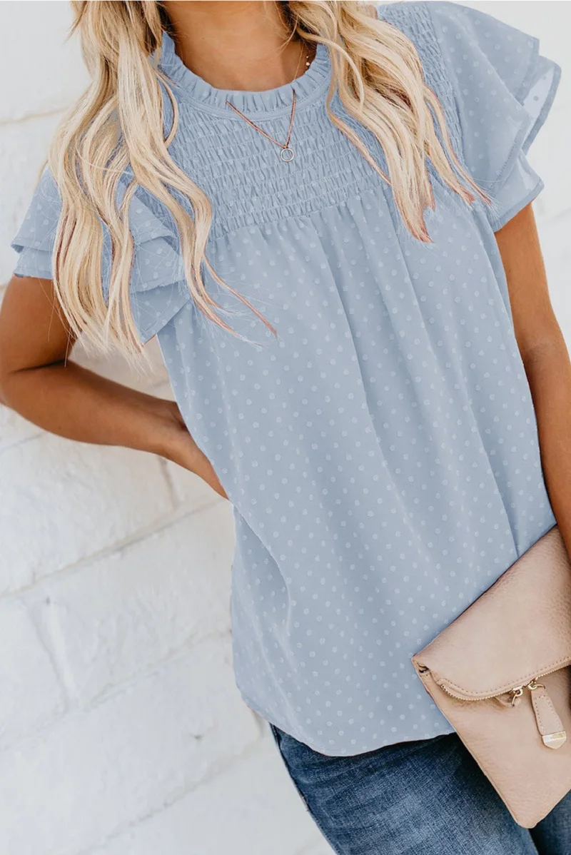 

2021 Women's Short Sleeve Cute Heart V-Neck Basic Tees T-Shirt With Special Summer Tops With Pockets - 1.5 Inches