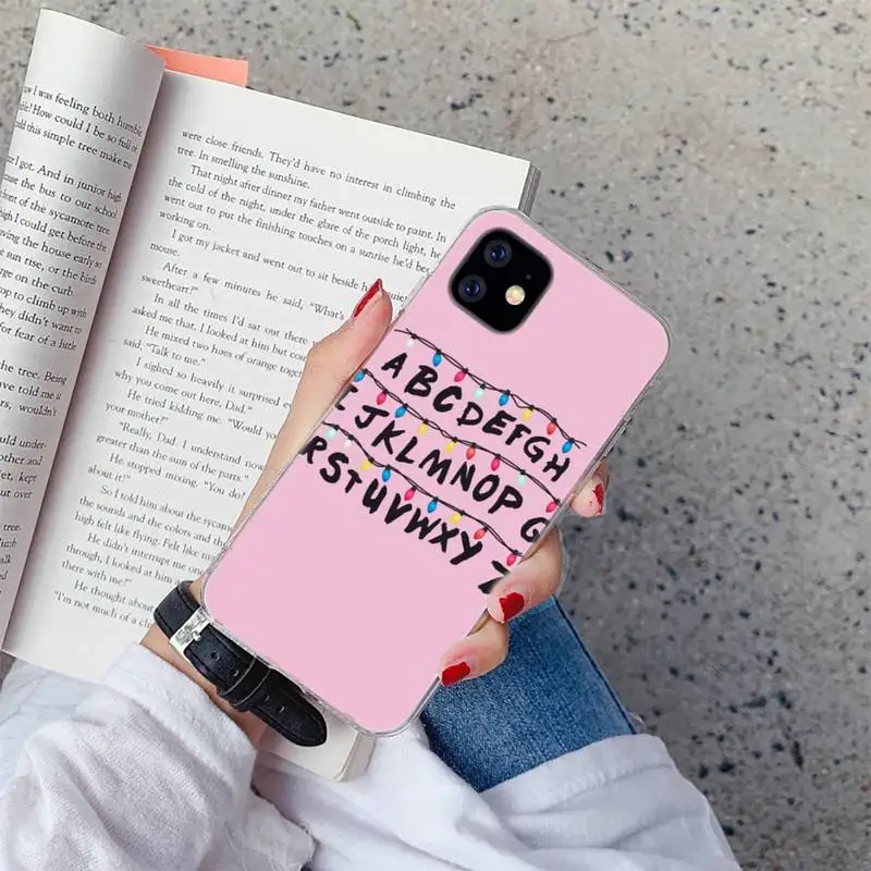 

Stranger Things Christmas Lights Phone Case For iphone 12 5 5s 5c se 6 6s 7 8 plus x xs xr 11 pro max mini