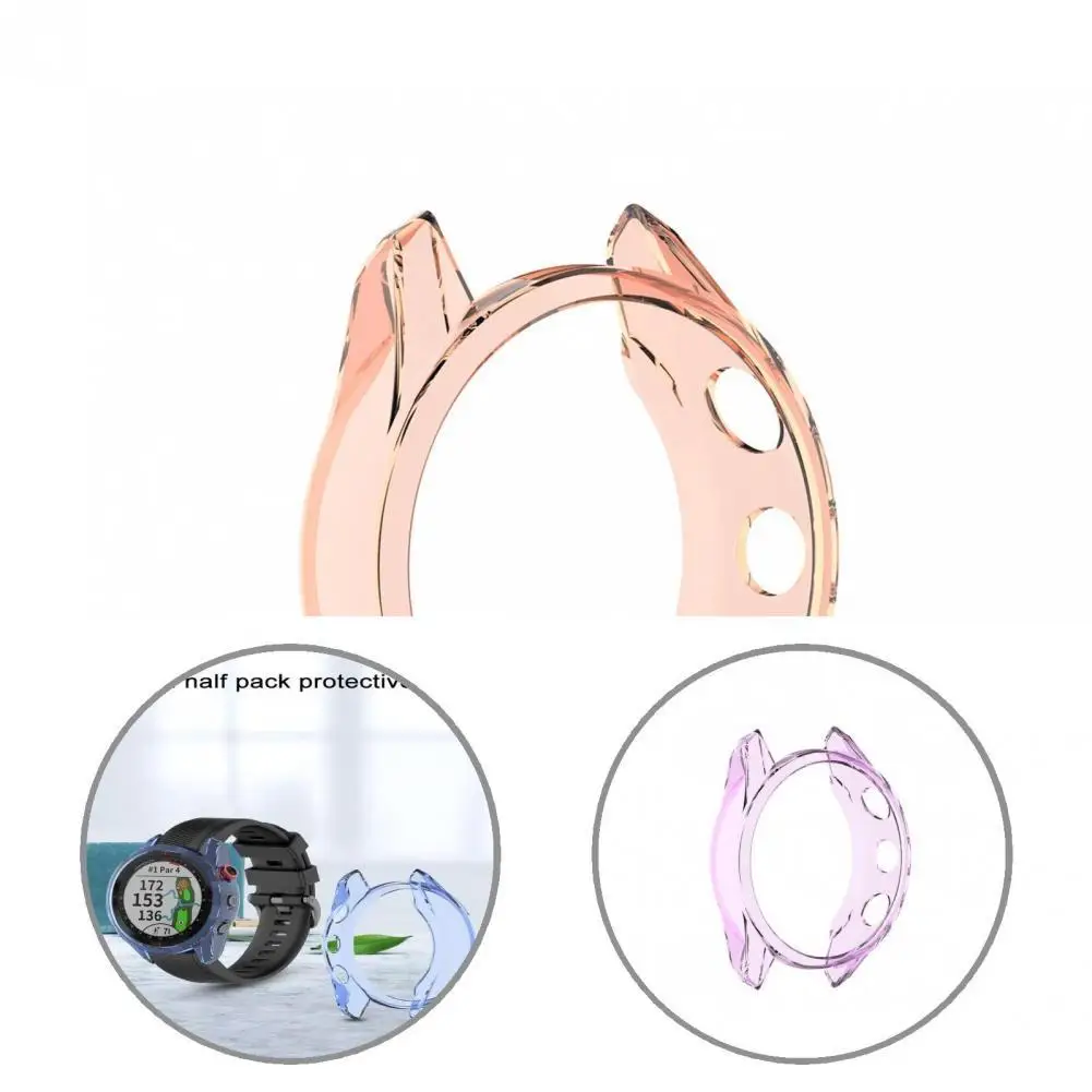 

Durable Practical Clear Watch Protector Cover TPU Protective Shelter Flexible