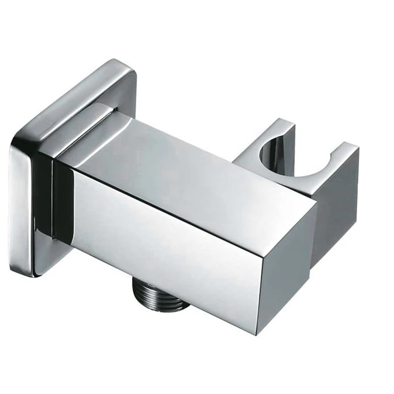 

Brass Hand Shower Head Adjustable Wall Bracket Concealed Shower Fixture Shower Head Holder
