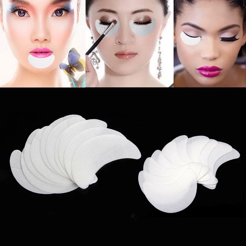 10 шт./партия Одноразовые Косметические накладки для теней век защитные щитки