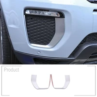 for land rover range rover evoque 2016 2017 2018 abs chrome car front fog lamp frame cover trim auto accessories