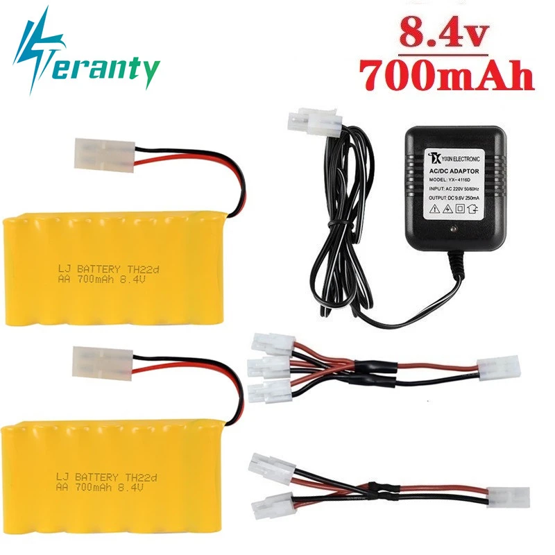 8 4 v 700mAh зарядное устройство наборы для RC автомобилей Роботы танки пистолеты