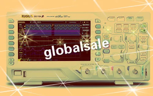 Цифровой осциллограф RIGOL с бесплатной доставкой 100MHz 4 канальный цифровой