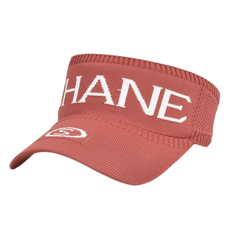 

Summer Casual Sun Hats Sports Empty Top Hat for Women Adjustable Outdoor Breathable Visor Hat Letter print Wide Brim caps