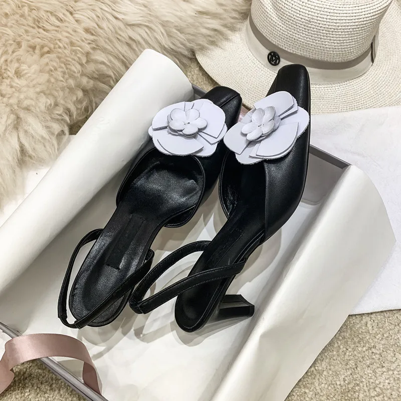 Женские босоножки на высоком каблуке повседневные летние туфли для улицы