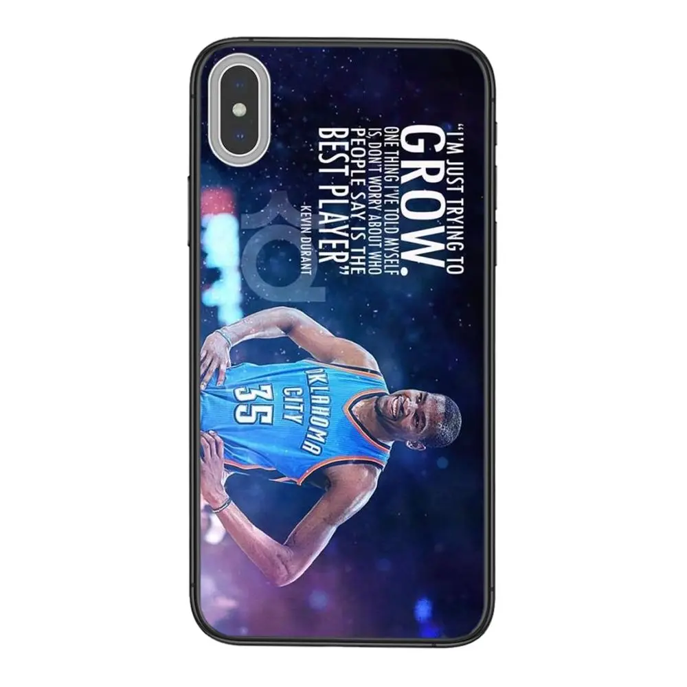 Black Hoesjes Trend Coque Vintage Basketball Star Kevin Durant Kd Usa For Xiaomi Redmi 9 9A 9C 8A Pro Max K40 | Мобильные телефоны