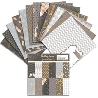 24 sheets 6x6 swan patterned paper pad scrapbooking paper pack handmade craft paper craft background pad card pa2003