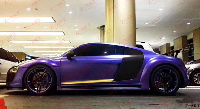 Z-ART тюнинг кузова Комплект для Audi R8 2008- Модифицированный Корпус Комплект для Audi R8 комплект расширителей колесных арок