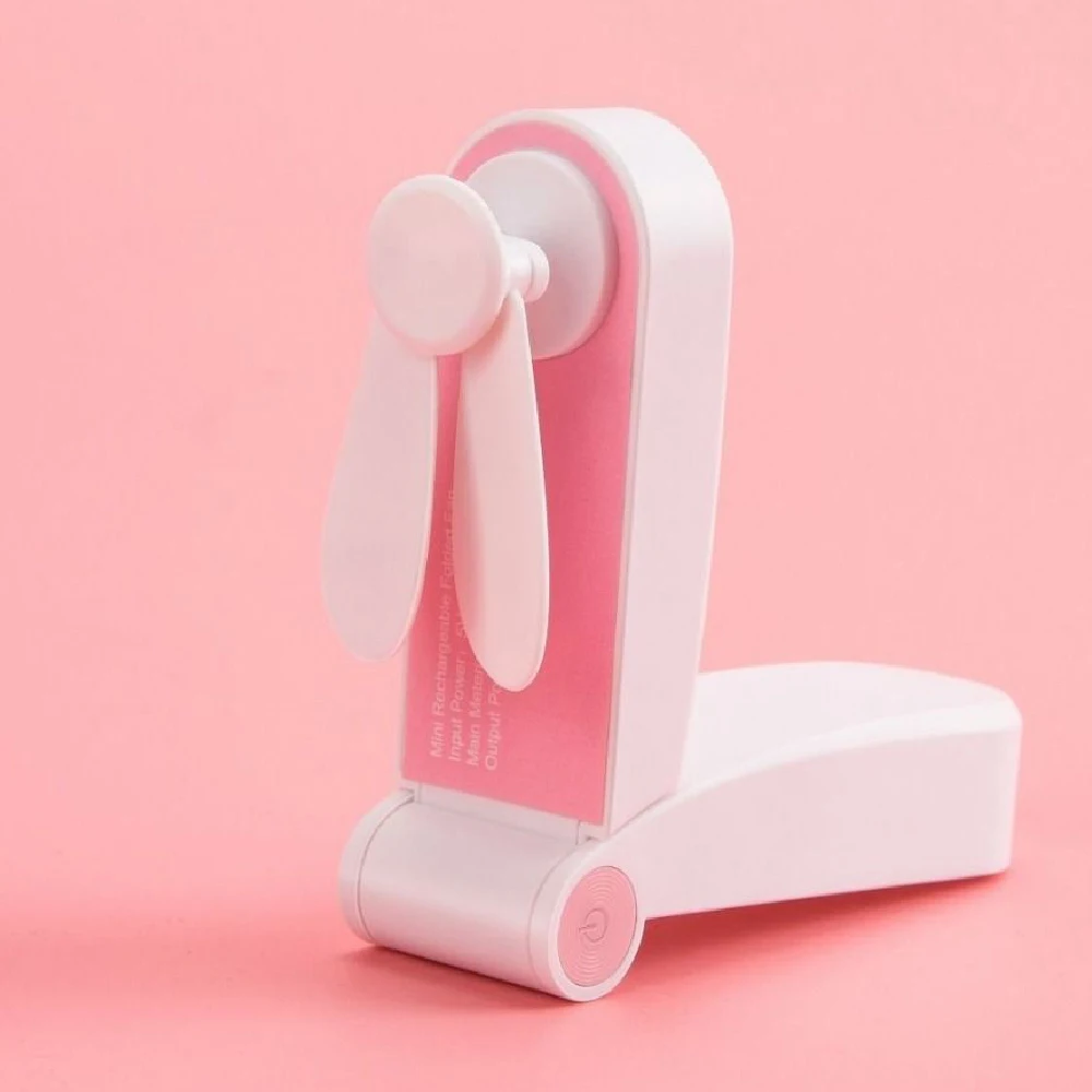 Usb мини Веер Складной Мини кондиционер перезаряжаемый портативный карманный