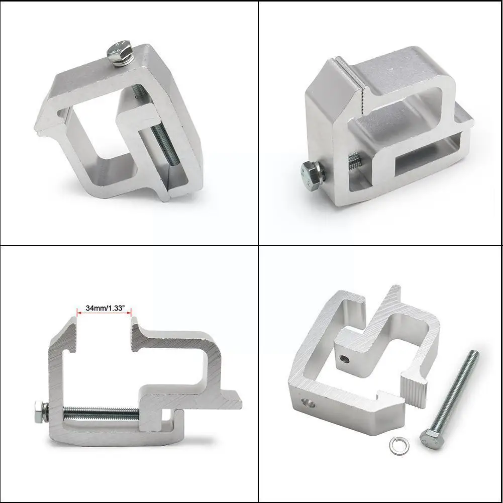 

Truck Top Cover Fixing Frame Universal Tite Lok Truck Shell Topper Duty Heavy Clamps Camper Mounting Cap Y4V9