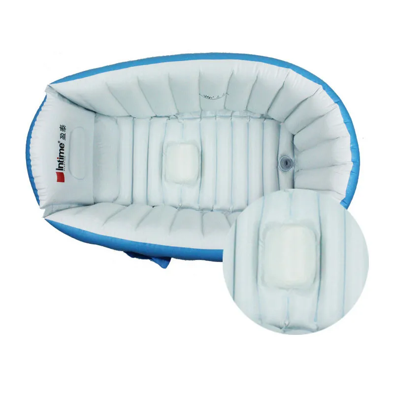 

Baby Inflatable Bath Tub Portable Children 's Household Small Supplies PVC Tubs Shower Set Newborn Products