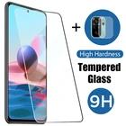 Закаленное стекло 2 в 1 для Xiaomi Redmi Note 10 Pro 10 10S 8 Pro, Защитная пленка для экрана камеры, закаленное стекло для Redmi Note 9 Pro 9