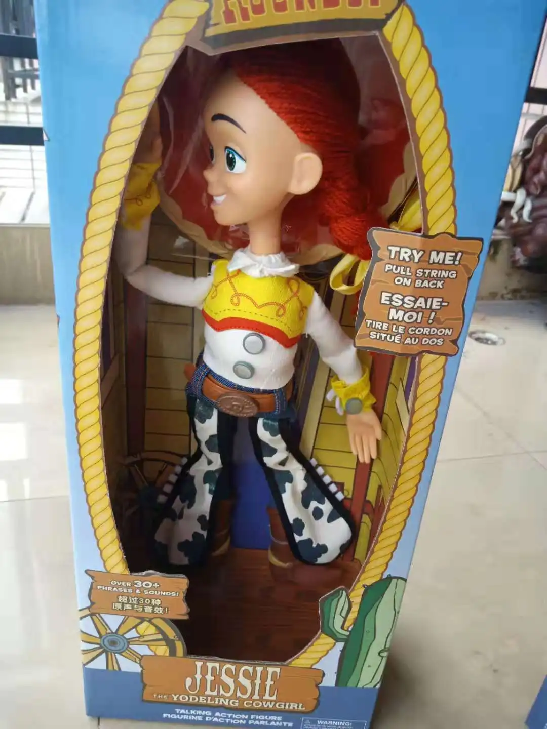 

38cm Anime Toy Story Sheriff Hu Di Can Speak Doll Model Ornaments Doll Limited Collection Toys Children's Gifts