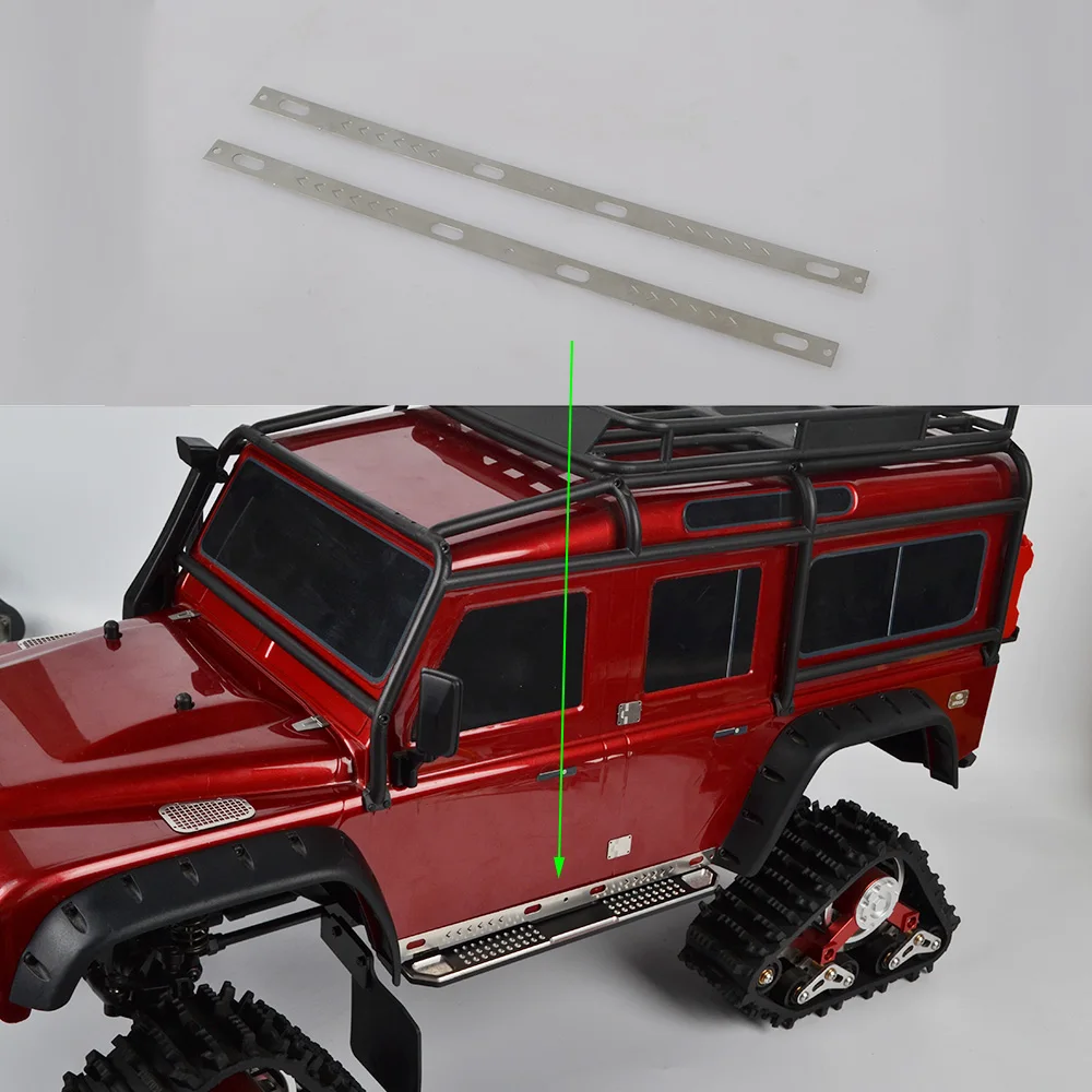 Радиоуправляемая гусеничная металлическая боковая Нескользящая пластина