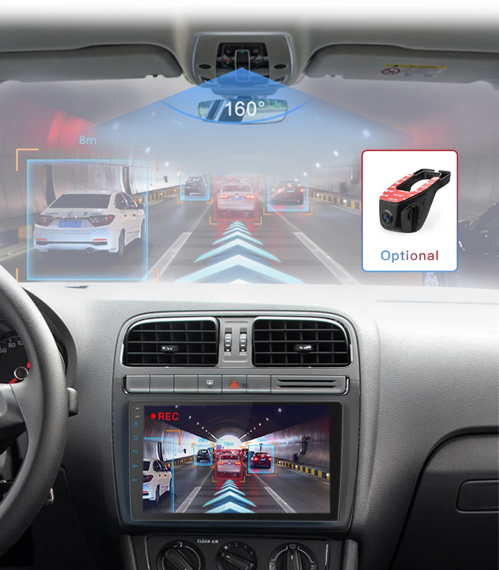 9' Android 9,0 2 din android автомобильное компактное минирадио 2.5D ips экран gps навигация wifi для Ford Focus MP5 Автомобильный плеер Передняя и задняя камера