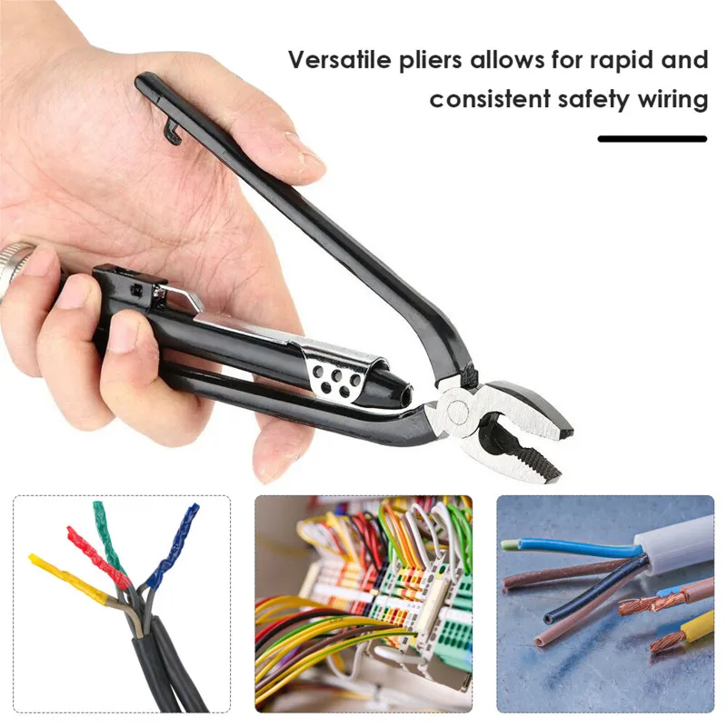 

High Carbon Steel Twist screwdriver, Twister Electrical Wire Pliers, Automatic Return Quick Twist Pliers Hand Tools