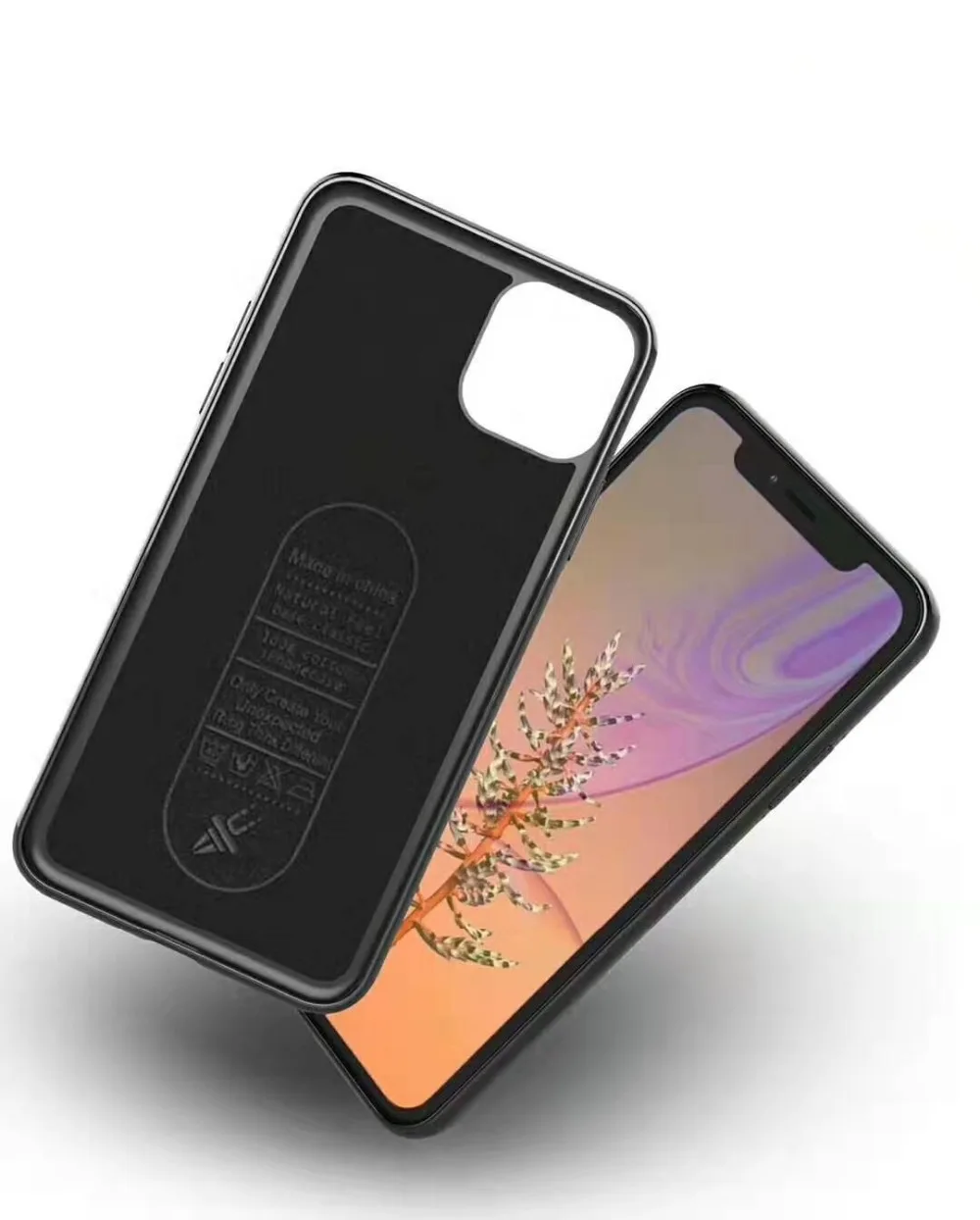 10 шт./лот, магнитный чехол для iphone 11 Pro Max с металлической пластиной, чехол для iphone XS Max XR XS 8 7, автомобильный магнитный держатель, поддерживающая крышка