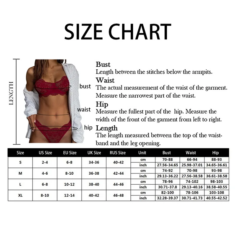 

2021 New Sexy Lace Bra Wear Bralette Ladies Push Up Lingerie Bras Briefs Set For Women Deep V Cross Back Transparent G-string