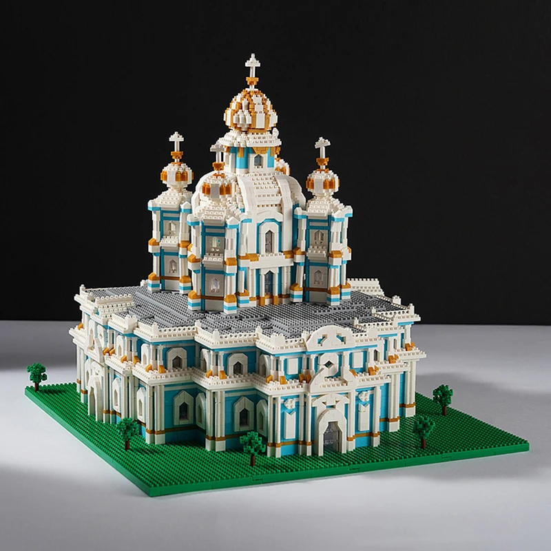 Конструктор монастырь Smolny для России сделай сам | Игрушки и хобби