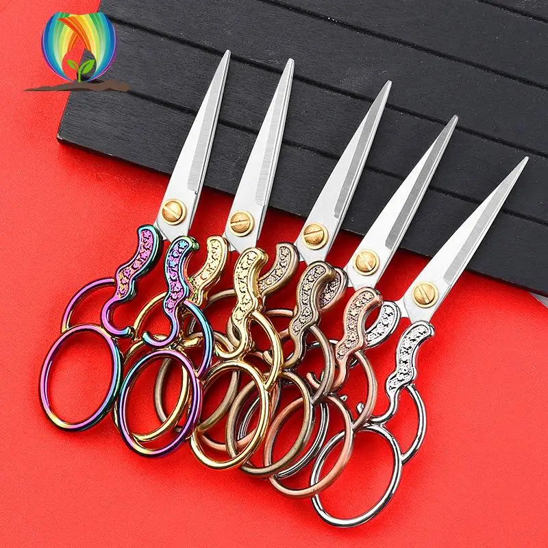 

Retro Scissors Antique Vintage Scissors Thread Embroidery Scissors Sewing Supplies Stainless Steel Scissors Tailor Scissors Tool