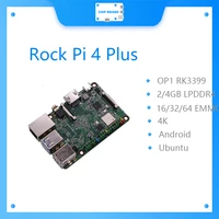 rock pi 4b rock pi 4 plus sbc gets rockchip op1 processor emmc flash pre loaded with twister os armbian