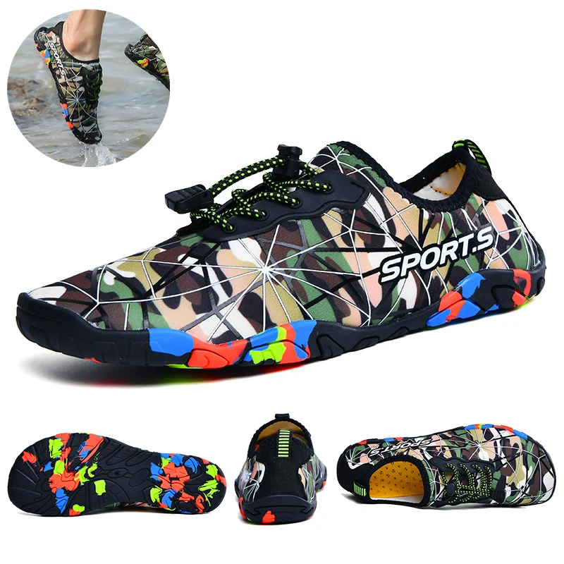 

Size 35-46 Unisex Sneakers Swimming Shoes Quick-Drying Aqua Shoes And Children Water Shoes zapatos de mujer Beach Water Sneakers