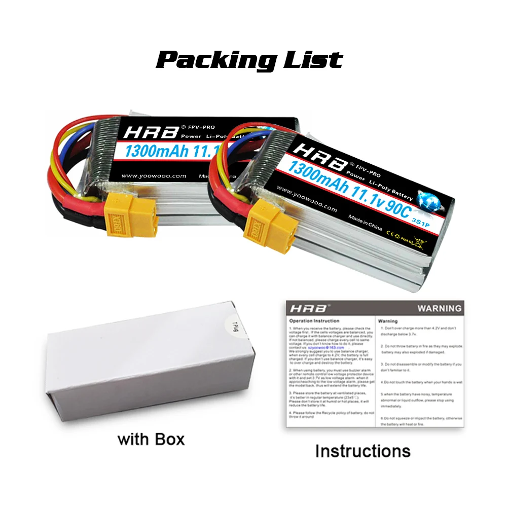 аккумулятор hrb 3s 4s lipo 2 упаковки 111 в 13