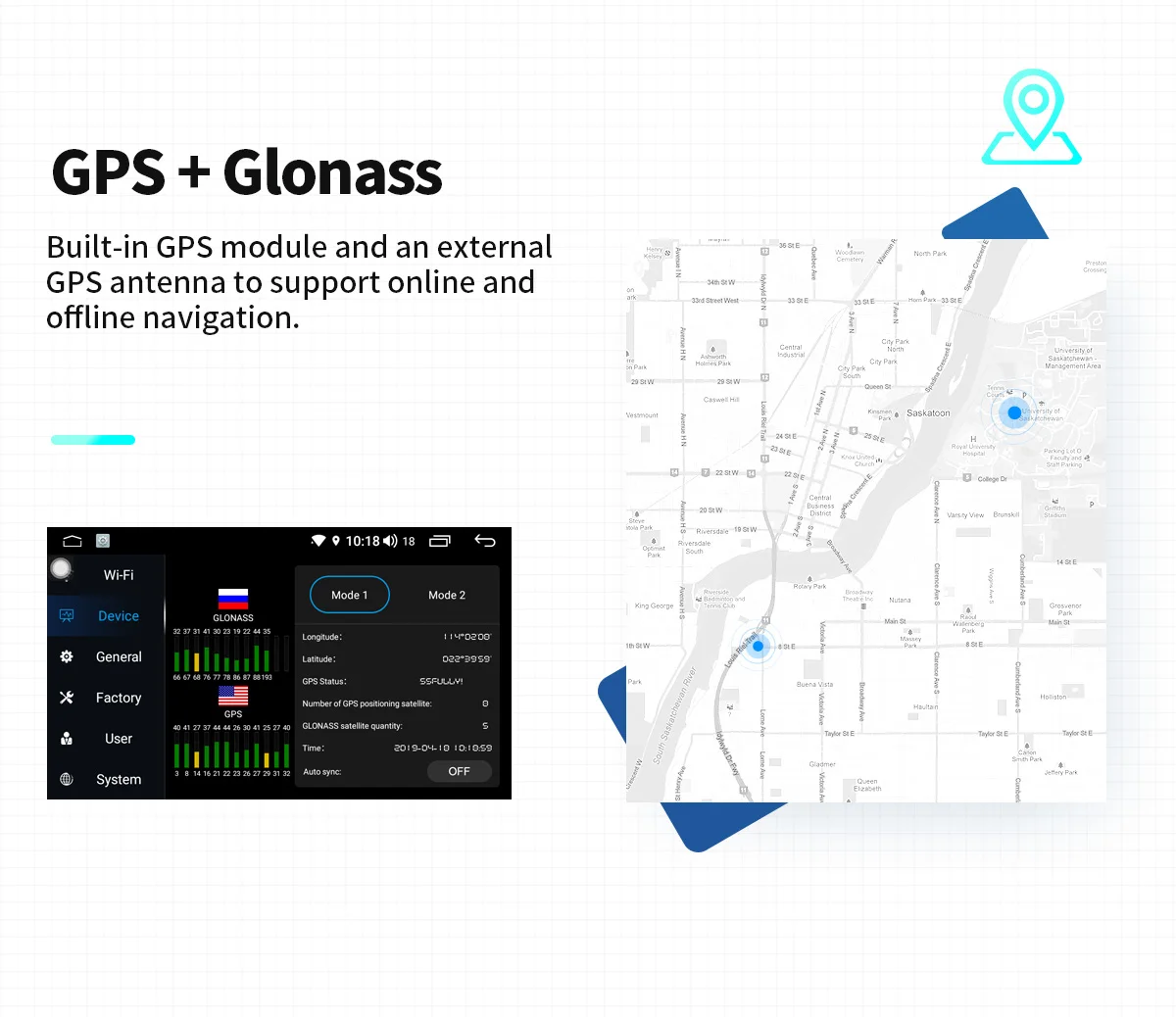 " Android 8,1 автомобильный Радио стерео 4 Гб+ 64 ГБ 1280*720 двойной Din универсальный головное устройство gps Нет DVD плеер встроенный Carplay 4G модем DSP