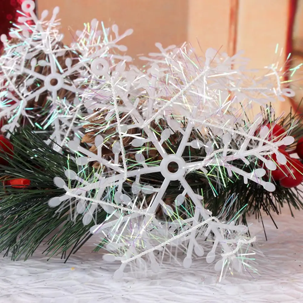 Красивая подвеска в виде снежинки простое использовании Рождественское