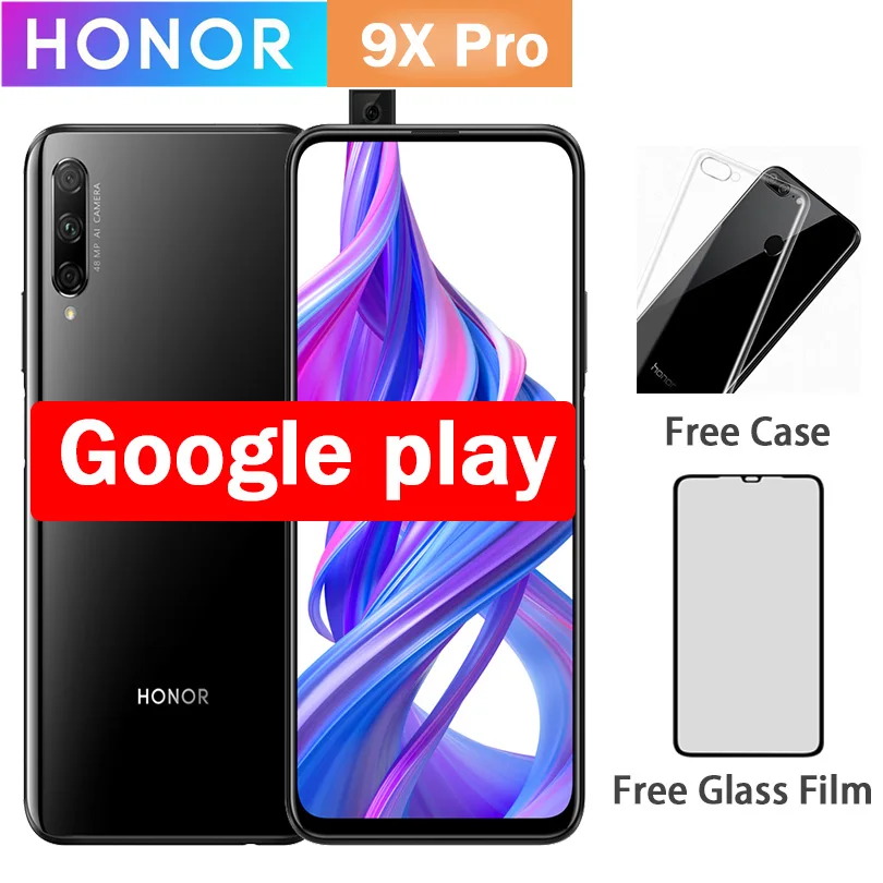 В наличии Honor 9X Pro 8 Гб Оперативная память 256 ГБ Встроенная Kirin 810 Octa Core 4000 мАч LiquidCool