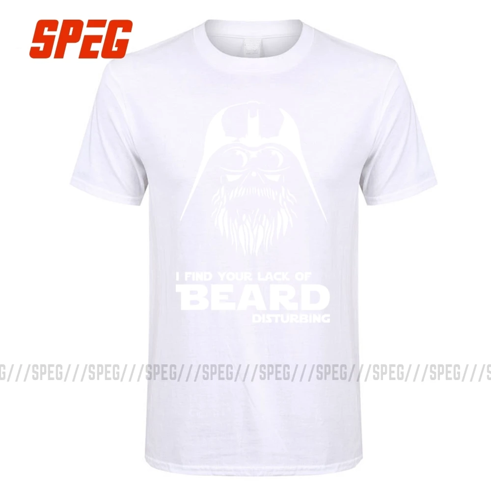 Футболки с надписью «Звездные войны» и надписью «I Find Your no of Beard» футболки с короткими рукавами из хлопка для подростков Стильная молодежная Винтажная Футболка