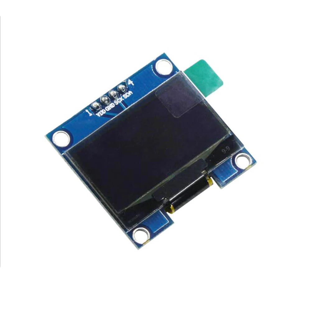 Фирменная Новинка 1 3 дюймов белый/синий 128X64 OLED Дисплей модуль 4 Pin межсоединений