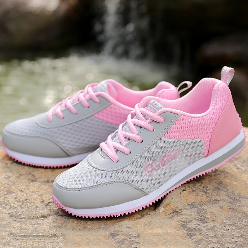 New Woman Casual Shoes Breathable Women Sneakers Mesh Female Fashion Chunky Sapato Feminino | Спорт и развлечения