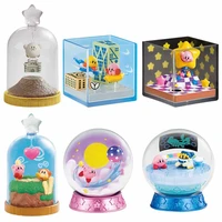 6 styles kawali kirby waddle dee terrarium collection yume no izumi game seletion 1 pcs blind box ex cashapon cute doll kids toy