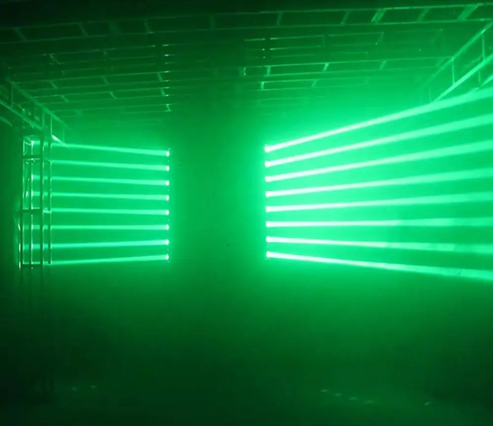 Быстрая доставка 8x12 Вт RGBW многоцветный светодиодный бар Луч Moving головной