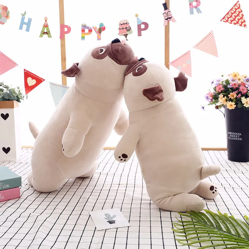 55 см новые милые животные Kawaii собака кукла детская подушка для сна подарок на