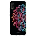 FunnyTechЧехол для Xiaomi Redmi 7 l с геометрическим рисунком мандалы на черном фоне, версия 3