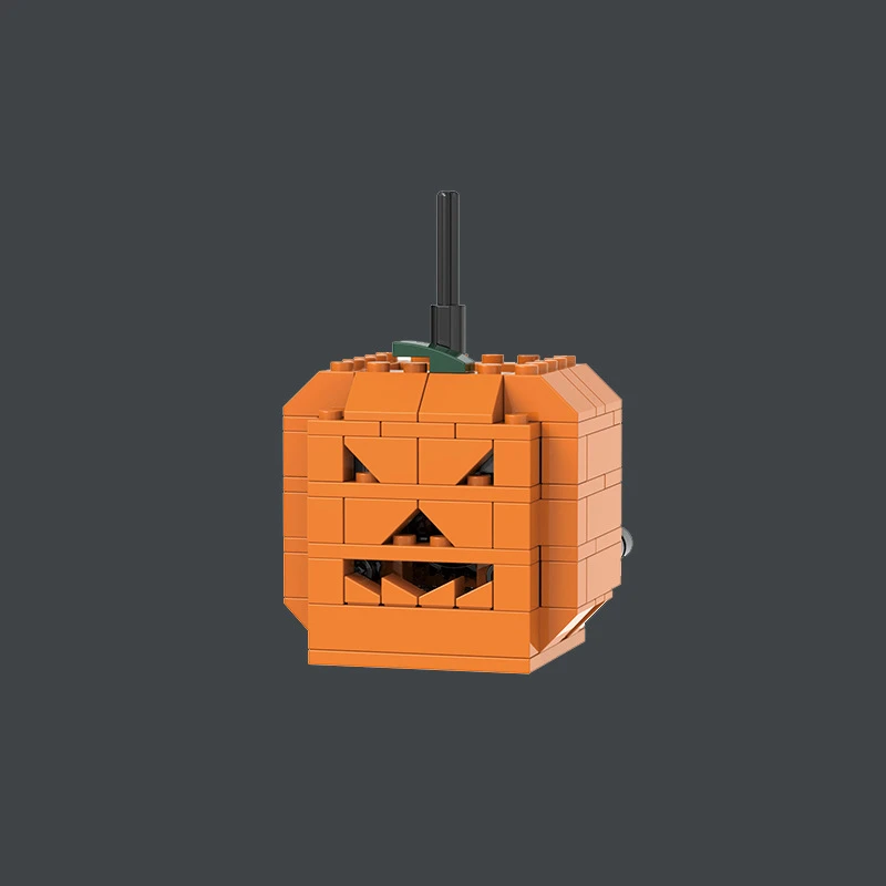 Children Halloween Series Tricky and Micro-Diamond Small Particles Assembled Pumpkin Ghost Building Block Toys Gift | Игрушки и хобби