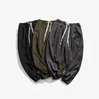 Брюки MrGB мужские в китайском стиле, утепленные шерстяные штаны в стиле оверсайз, Повседневная Уличная одежда, осень-зима 2020