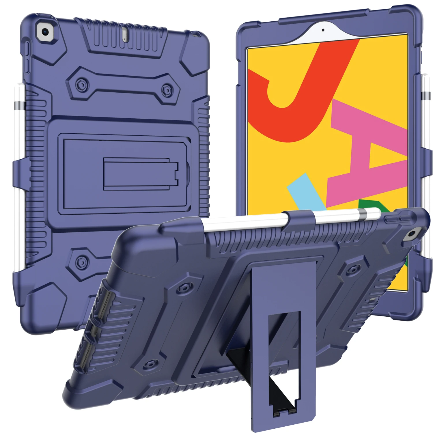 Тонкий чехол для iPad 10 2 2019 A2200 A2198 A2233 силиконовый подставка 7 защитный с