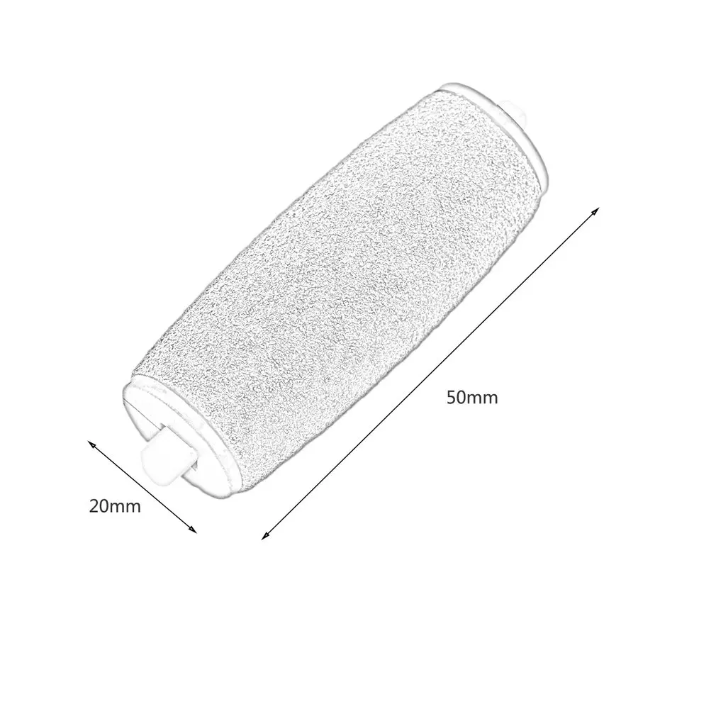 

2pcs Replacements Roller Heads for Pro Pedicure Foot Care for Feet Electronic Foot File Rollers Skin Remover Accessories