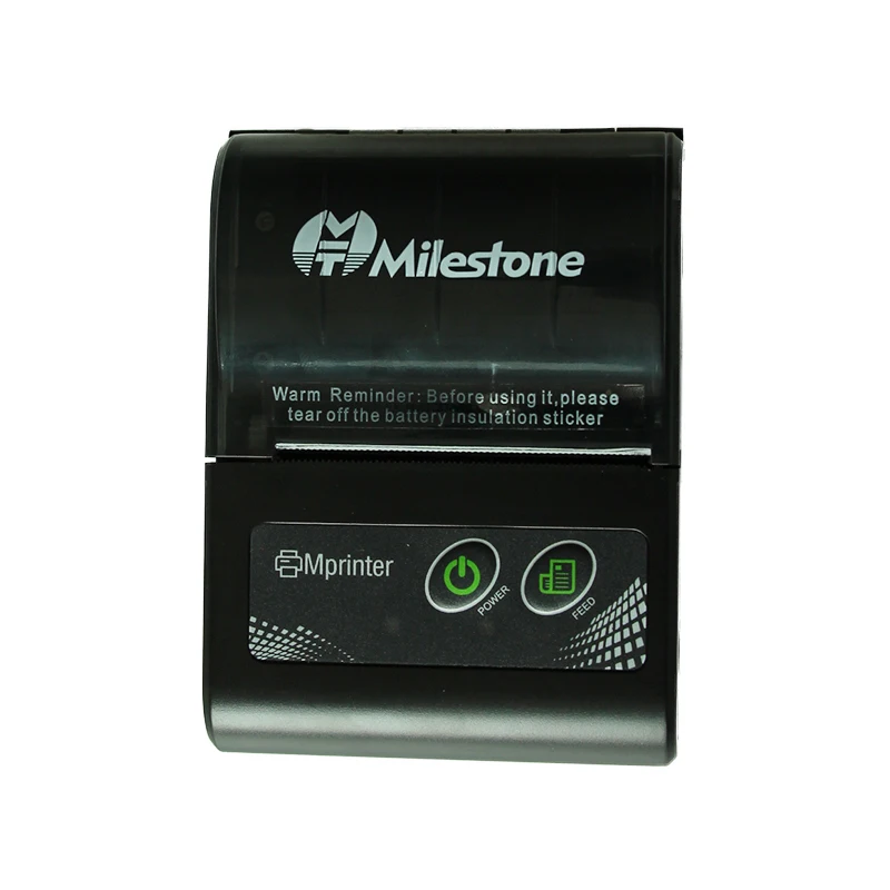 Receipt Printer only Meihengtong термопринтер, беспроводной чековый принтер 58 мм, Мини Bluetooth принтер, портативная машина для Windows Android IOS MHT-P10 - Цвет: Receipt Printer only