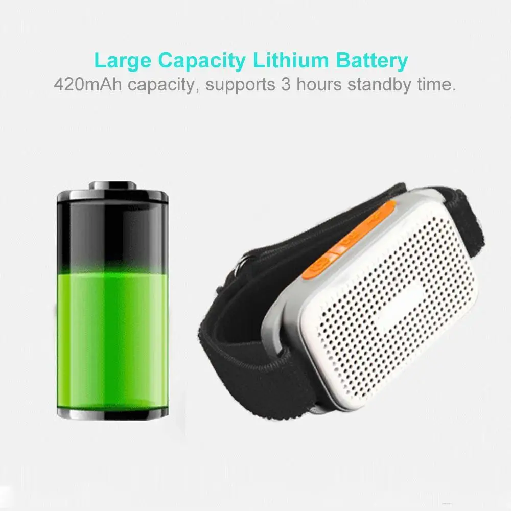 Сабвуфер U6 портативный спортивный bluetooth-динамик на запястье TF-карта IPX4