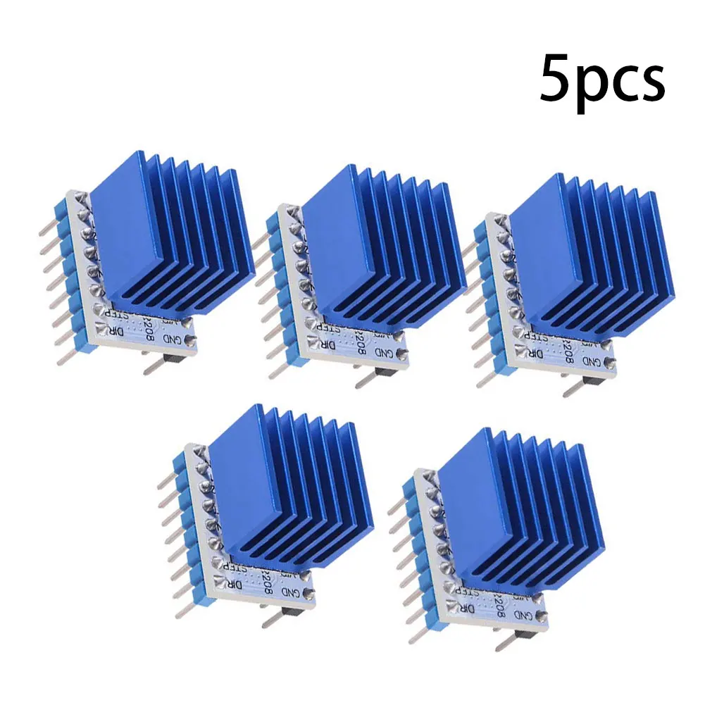 

5PCS Stepper Motor Driver Controller TMC2208 Module Kit Stepper Board Stepping CNC Motor Accessories for 3D Printer