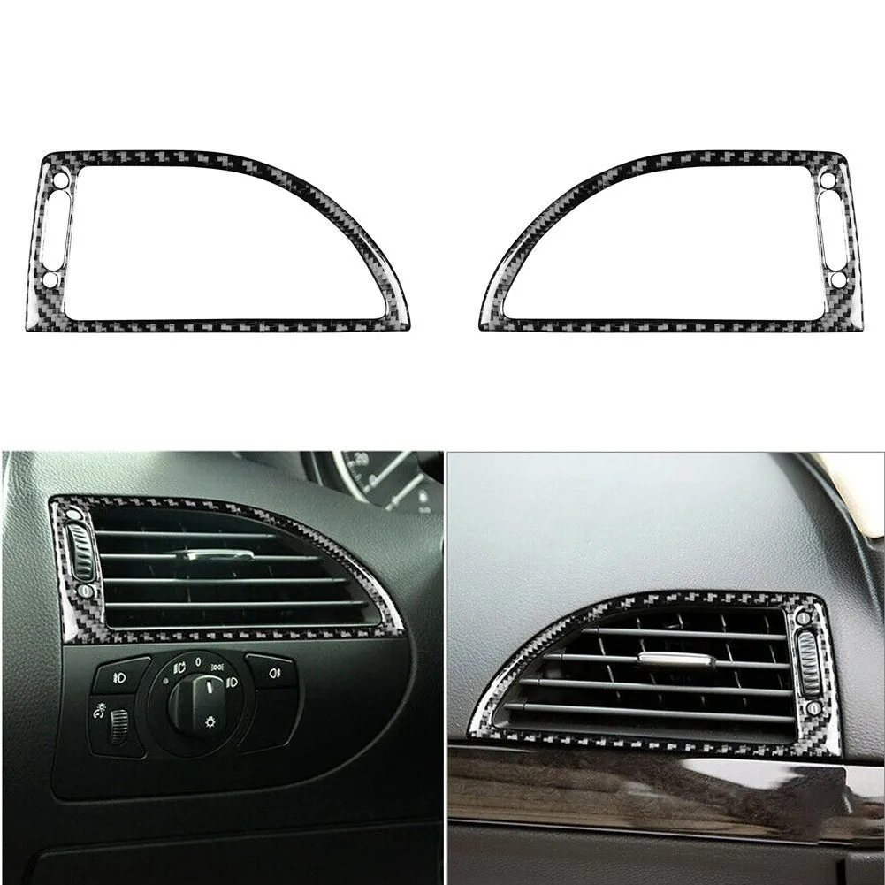

Front Dashboard Cover Trim Air Vent Cover Trim For BMW 6 Series E63 E64 04-10