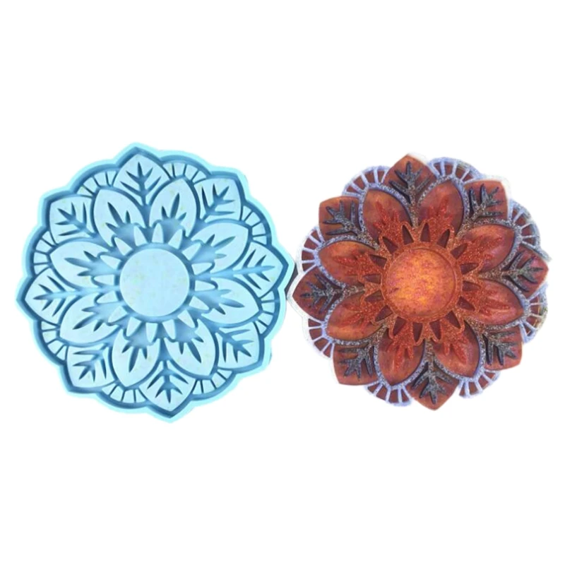

DIY Crafts Making Epoxy Resin Mold Candlestick Pendant Casting Silicone Mould