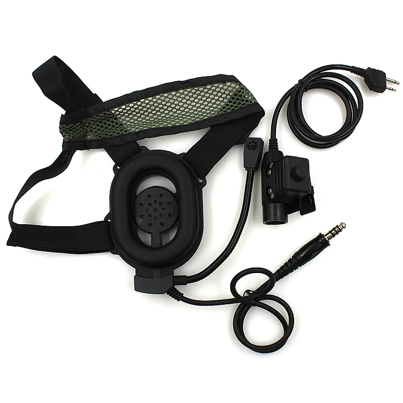 Tactical Bowman Elite II Radio Headset Earpiece Mic U94 PTT For Midland 2 Pin Walkie Talkie G5 G6 G7 G8 G9 GXT550 GXT650 LXT80