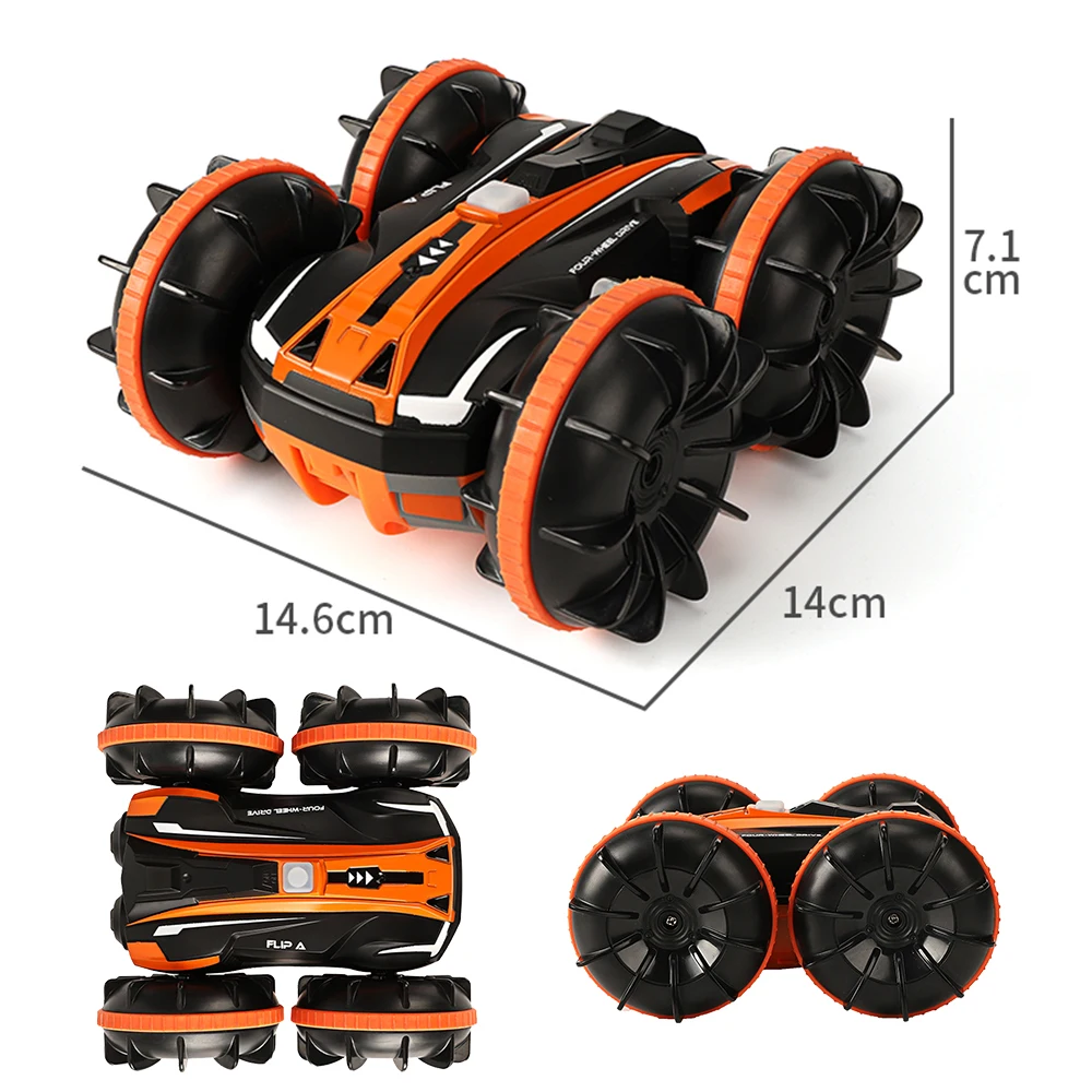 JJRC Q81 автомобиль с дистанционным управлением RC 4WD гоночный амфибия 360 градусов
